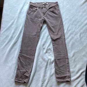 pacsun brown pants size 28x30, slim fit